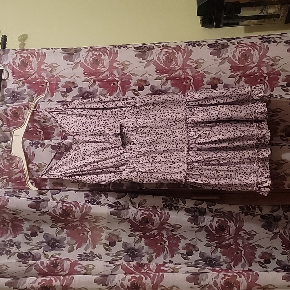 Leopard print dress